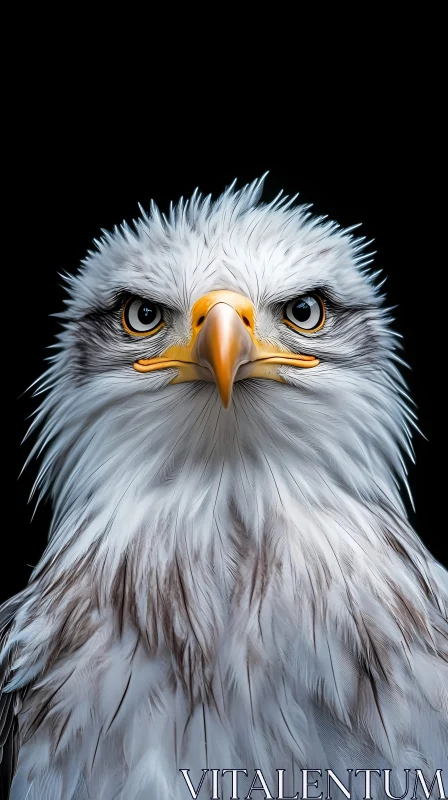 Close-Up Eagle Photography AI Image