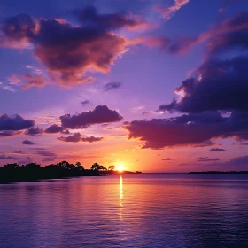 Evening Sky Reflection