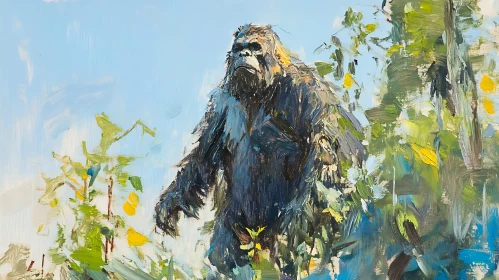 Ape in the Forest