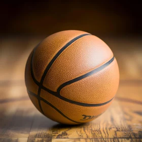 Basketball on Court