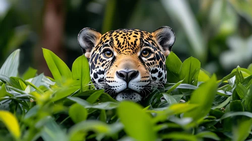 Majestic Jaguar in Jungle