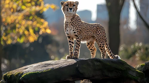 Cheetah in Natural Habitat
