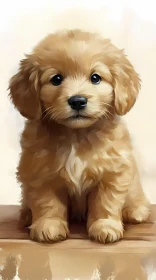 Cute Puppy Art
