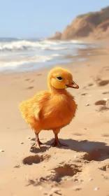 Beach Duckling