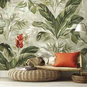 Tropical-Themed Modern Interior Design