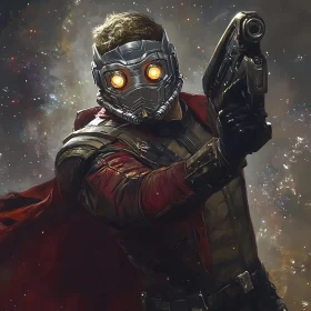 Masked Hero in Space