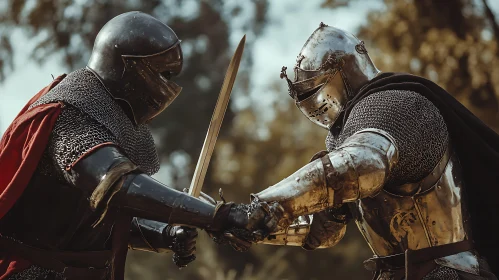 Medieval Knights Sword Fight