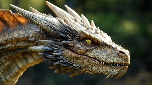 Detailed Dragon Portrait