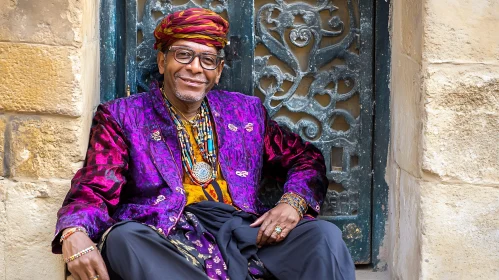 Smiling Man with Turban