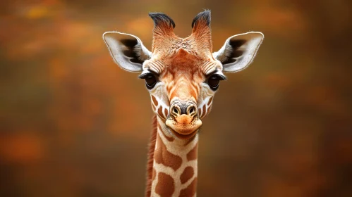 Giraffe in Natural Habitat