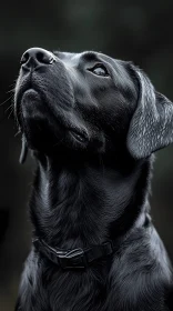 Contemplative Labrador Image