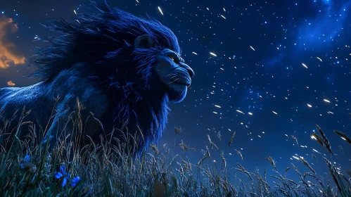 Lion in the Night