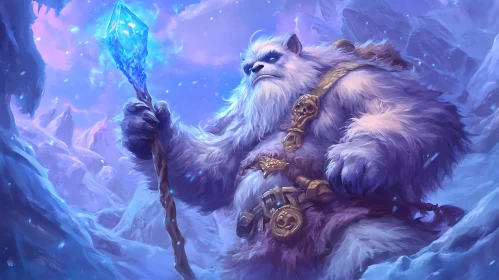 Winter Guardian with Crystal Power