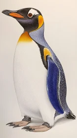 Detailed Penguin Art