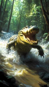 Jungle Crocodile Charge