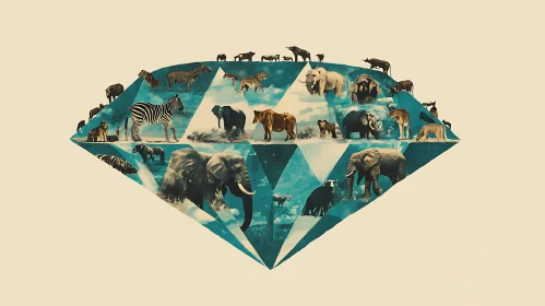 Gemstone of the Savannah: Wildlife Art