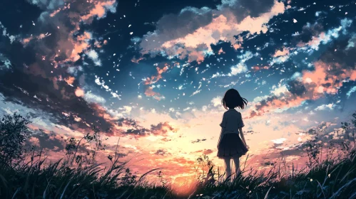 Silhouette at Sunset