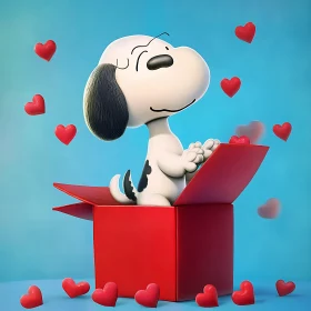 Snoopy's Valentine Surprise