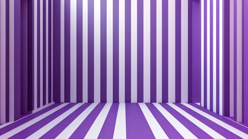 Abstract Striped Interior