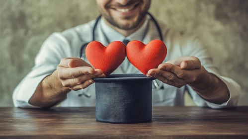 Two Hearts from Doctor's Magic Hat