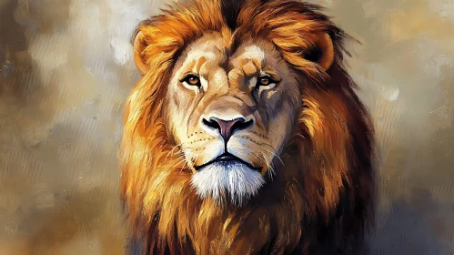 Lion's Gaze Artwork