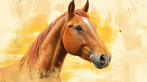 Illustrative Horse Art