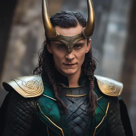 Marvel Loki Character Close-Up