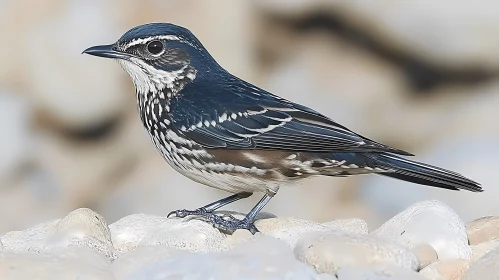 Elegant Bird with Intricate Markings