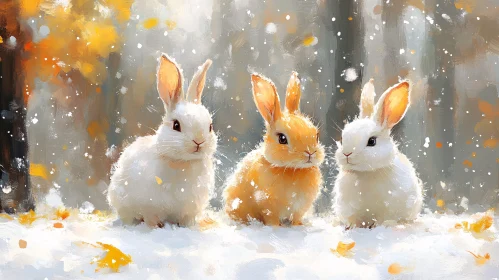 Furry Friends in Winter Wonderland