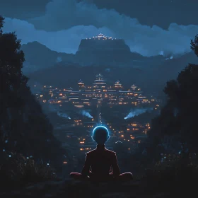 Avatar Aang Night Meditation