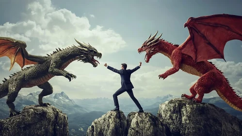 Taming Dragons: Man's Stand Against Mythical Beasts