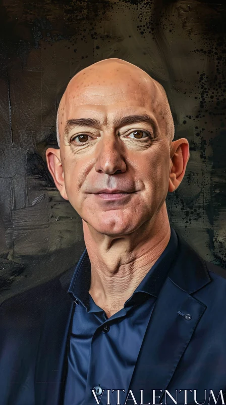 Jeff Bezos Business Portrait AI Image