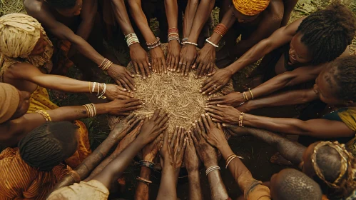 Circle of Hands: Strength in Unity