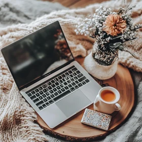 Comfortable Home Office Setup