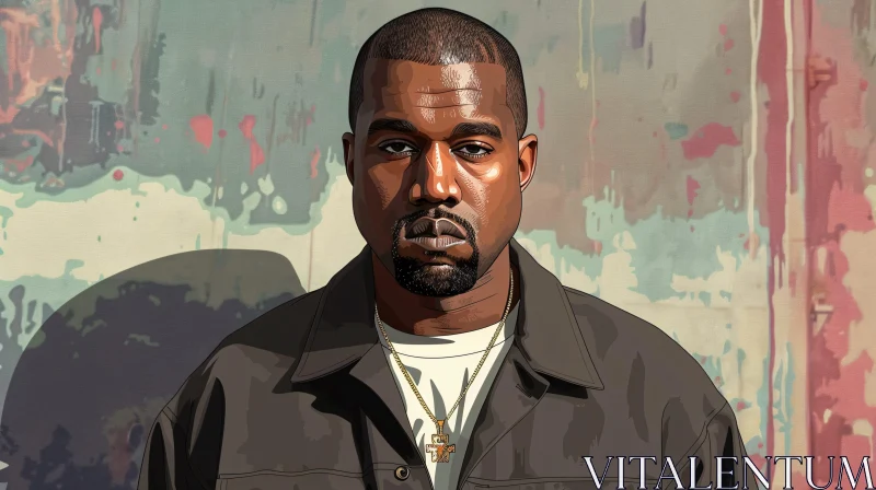 Kanye West in Digital Art AI Image