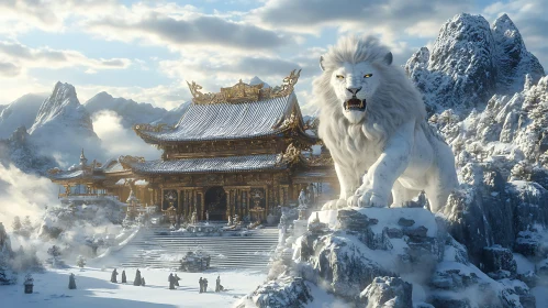 White Lion Temple Guard