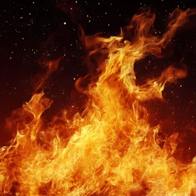 Bright Flames in Darkness