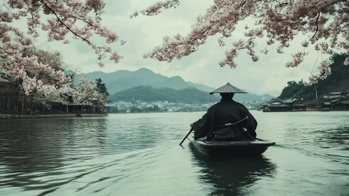 Sakura Lake: A Peaceful Boat Ride