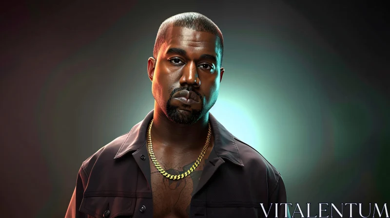 AI ART Kanye West Digital Art