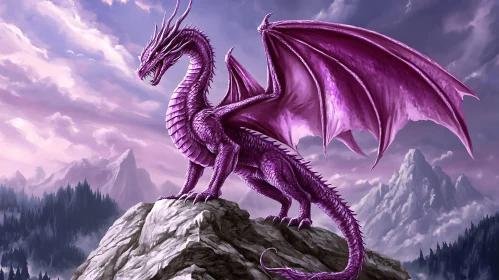 Dragon on Mountain