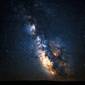 Celestial River of Stars