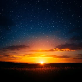 Night Sky Sunset