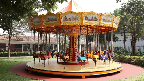 Whimsical Carousel Ride