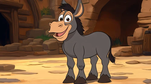 Animated Donkey Character