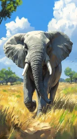 Elephant in Wilderness