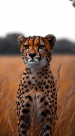 Wild Cheetah in Natural Habitat