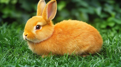 Charming Bunny in a Natural Setting