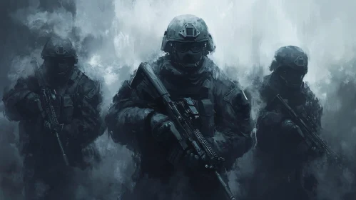 Armed Forces: Vigilant Watch in the Fog