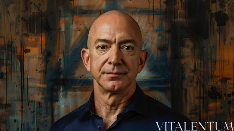 AI ART Modern Portrait of Jeff Bezos