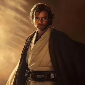 Bearded Man in Robes